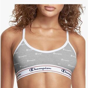 Champion Womens Bralette Cotton Stretch‎ Pullover Bra Moisture Wicking Bra S NWT